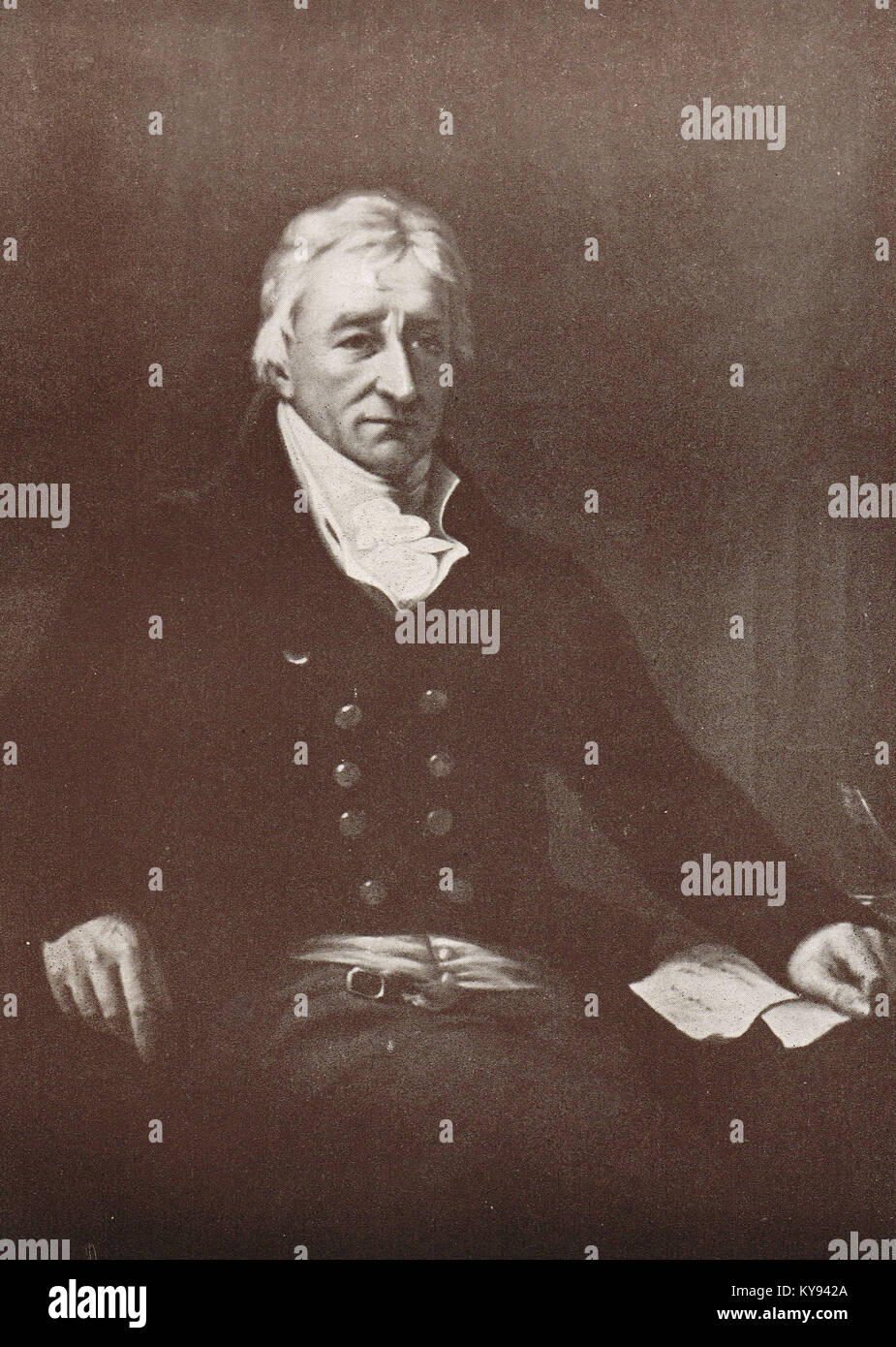 Henry Grattan, Irish politician Stock Photo