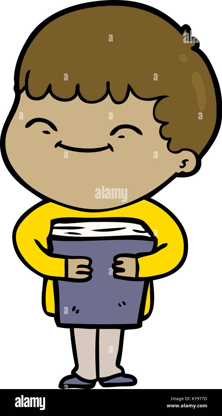 cartoon happy boy Stock Vector Image & Art - Alamy