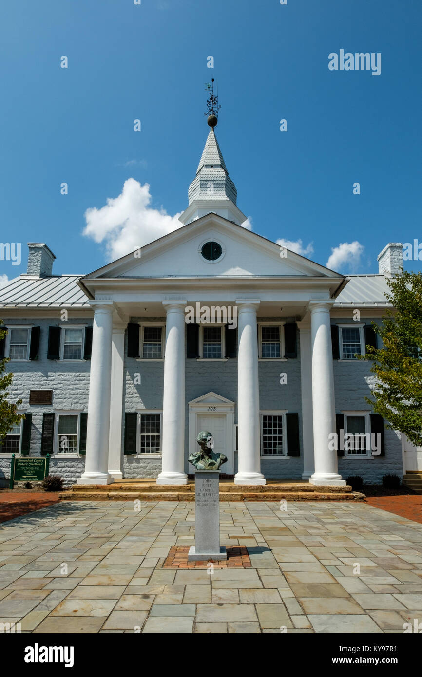 Old Shenandoah County Courthouse, Main Street, Woodstock, Virginia