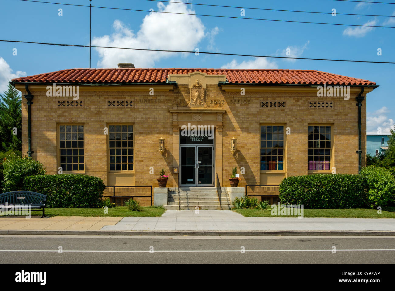 Mission revival and spanish colonial revival hires stock photography