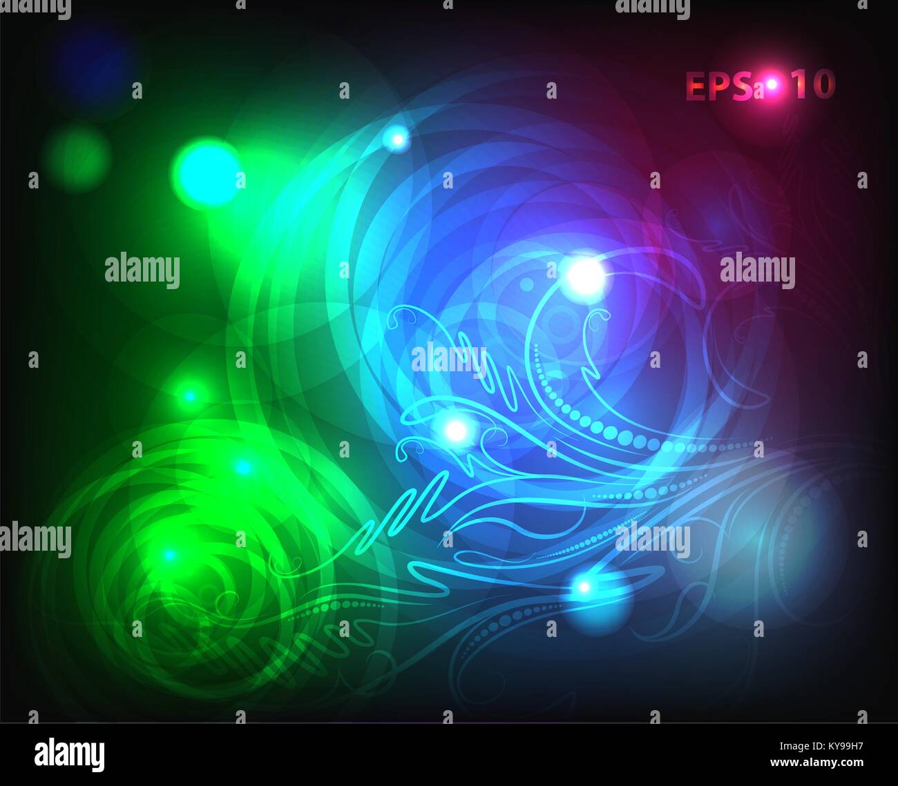 Abstract background with decorative branch Stock Vector Image & Art - Alamy