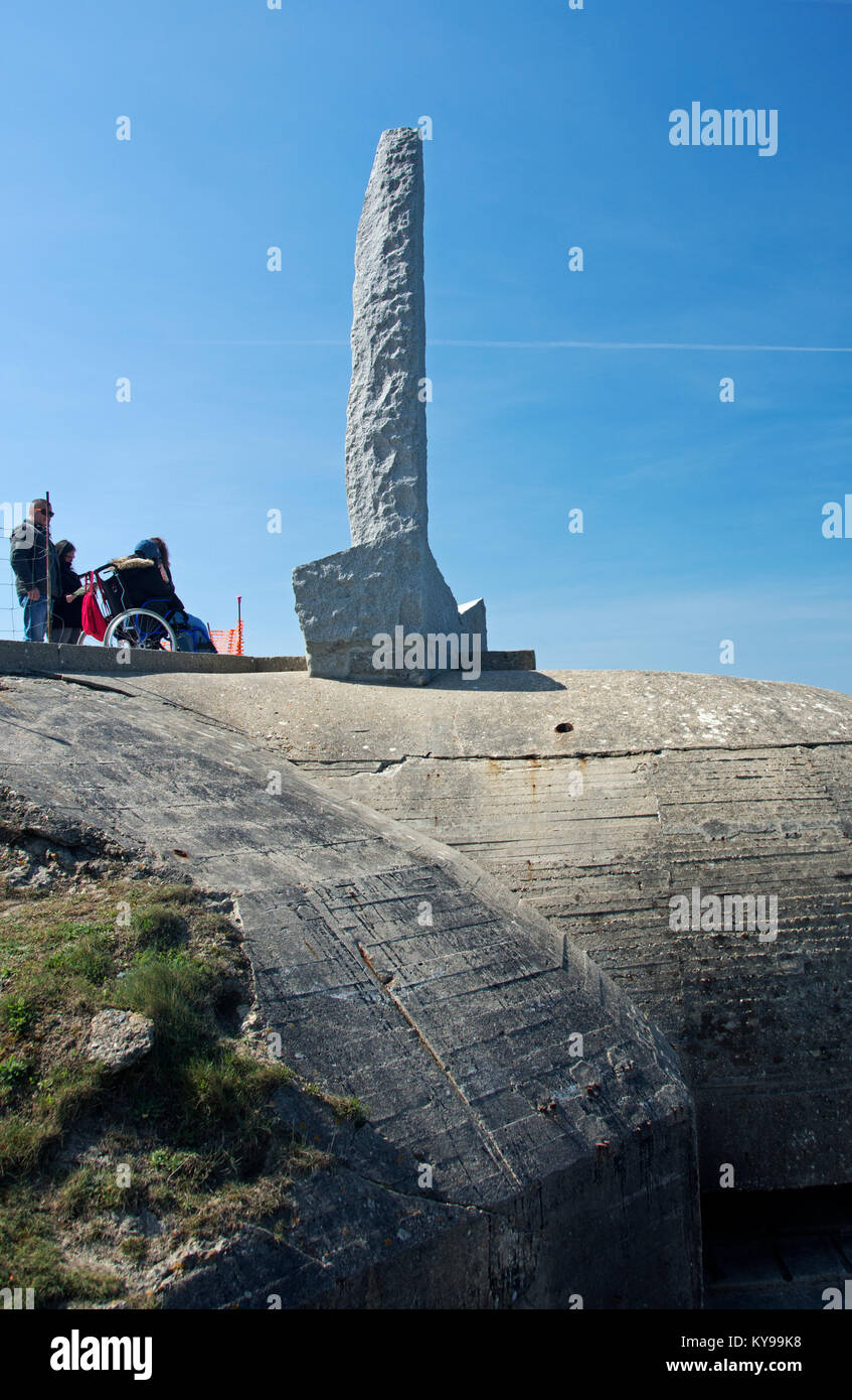 Pointe du hoc ranger monument hires stock photography and images Alamy