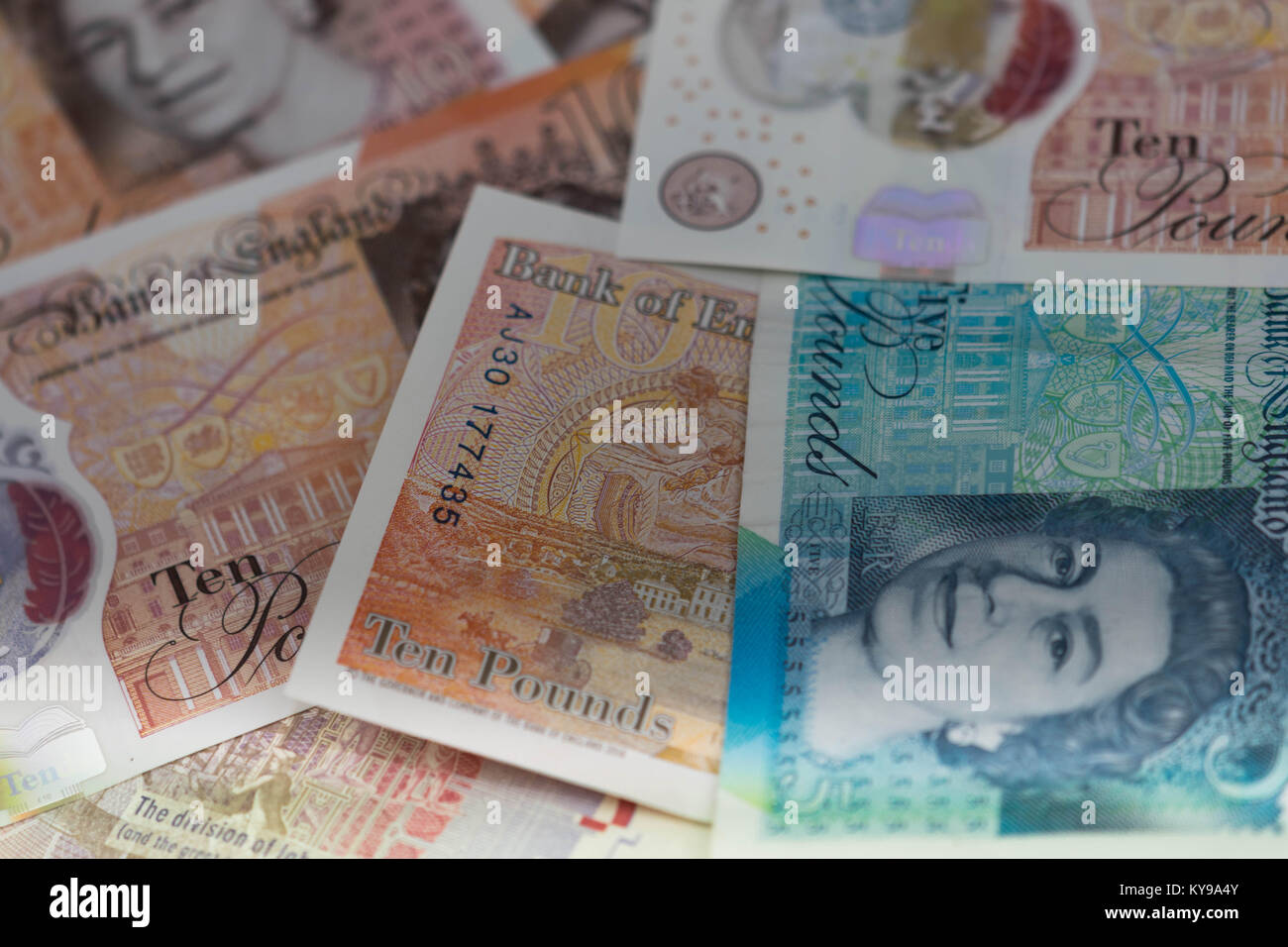 British Pound Note Collection High Resolution Stock Photography And Images Alamy