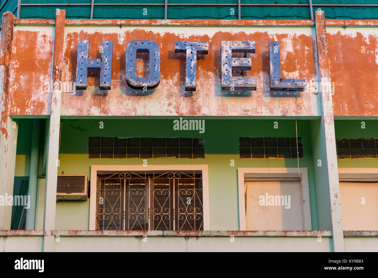 Dilapidated hotel hi-res stock photography and images - Alamy