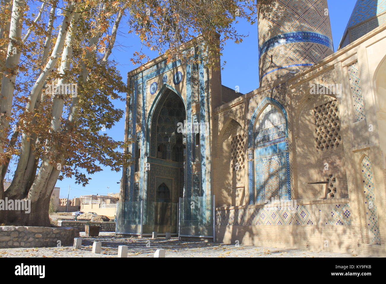 James mosque of Nataz, Isfahan, Iran, image taken in Atumn 2017 Stock Photo