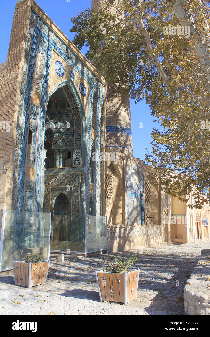James mosque of Nataz, Isfahan, Iran, image taken in Atumn 2017 Stock Photo