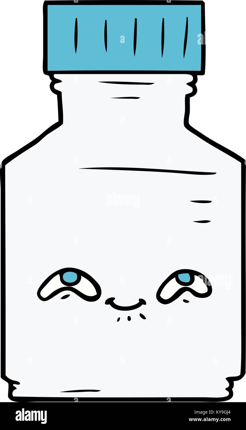 cartoon pill jar Stock Vector Image & Art Alamy