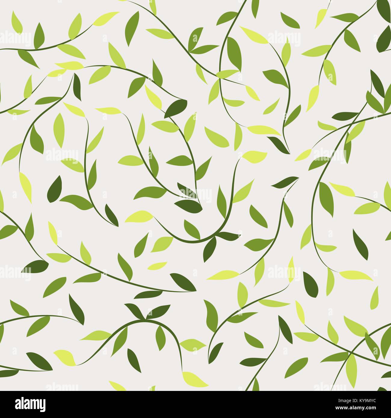 seamless pattern with branches Stock Vector Image & Art - Alamy