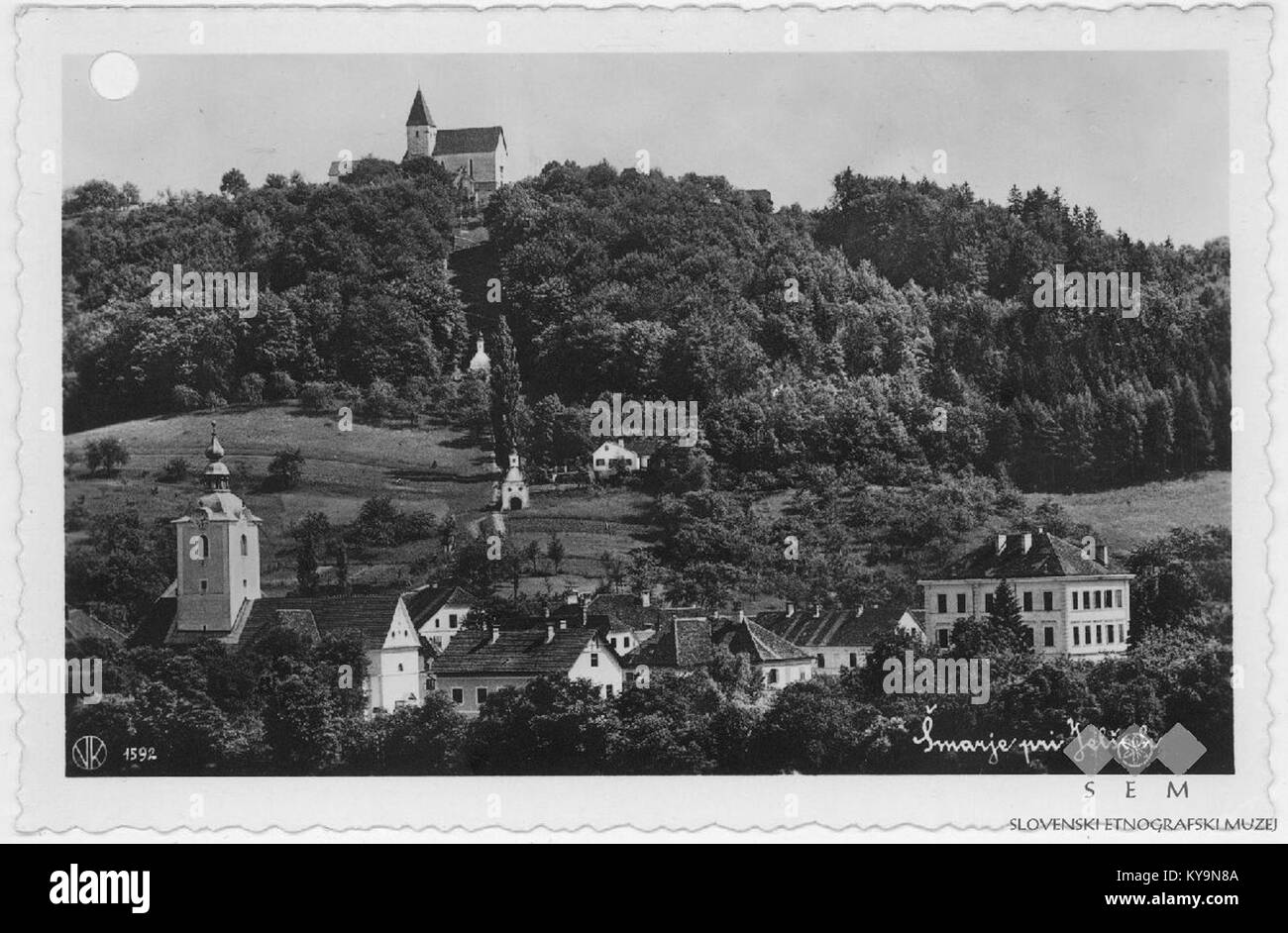 Postcard of Šmarje pri Jelšah Stock Photo Alamy