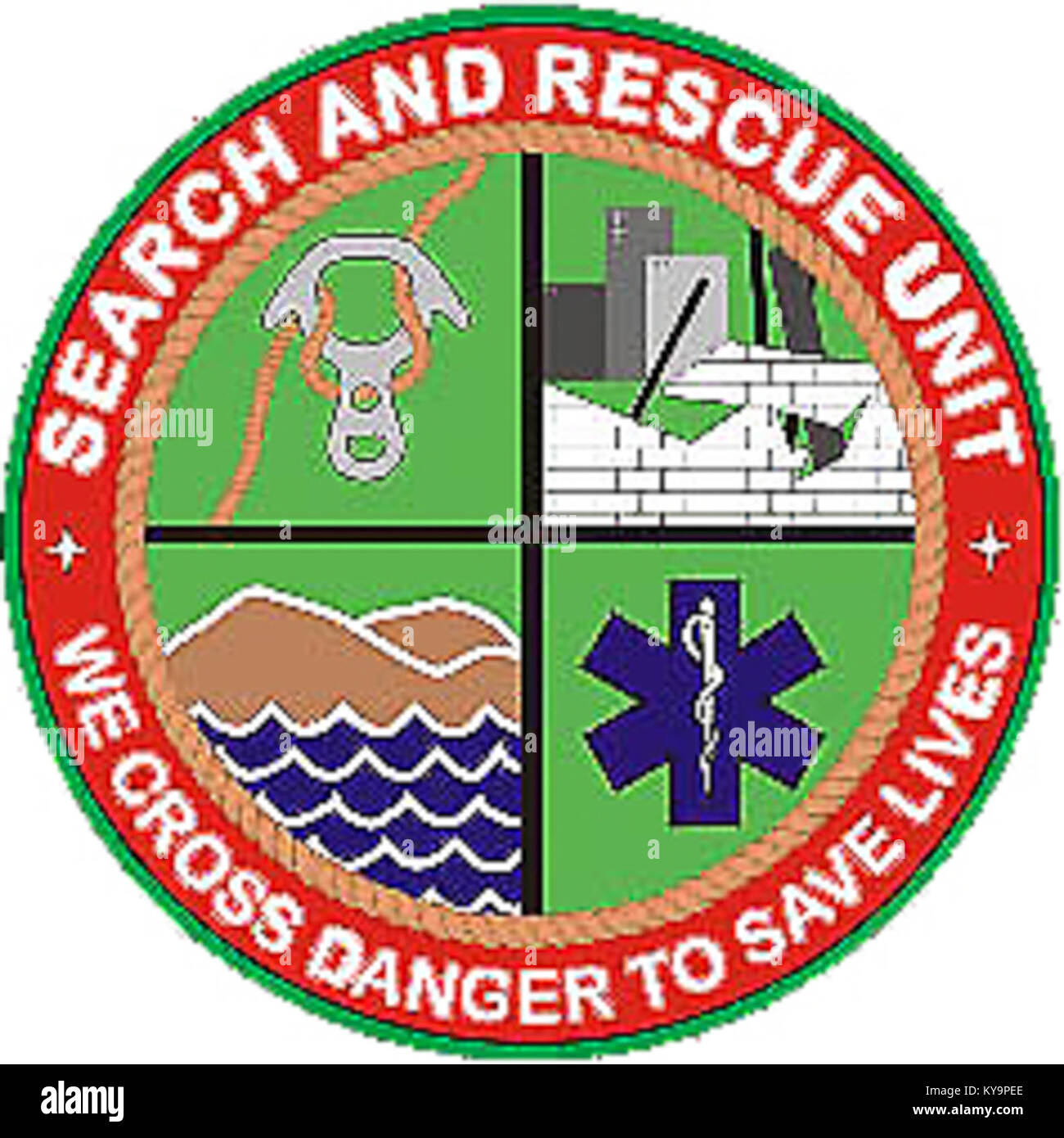The official seal of the 15th Infantry Division Reserve Search and ...