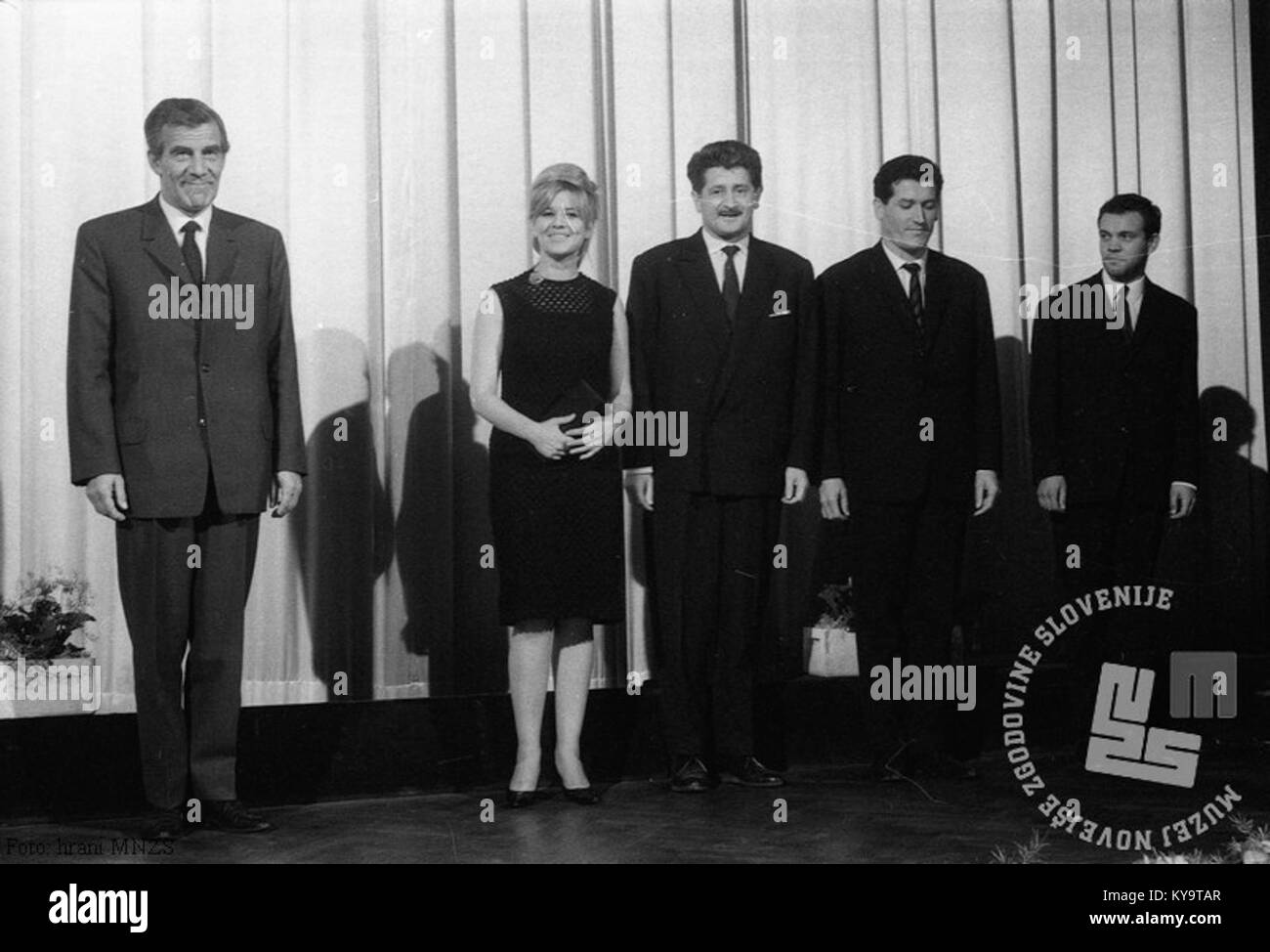 V kinu Union je bila slavnostna premiera slovenskega celovečernega filma Lucija 1965 Stock Photo
