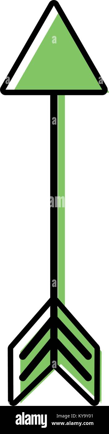 color arrow element with pointer design art Stock Vector Image & Art ...