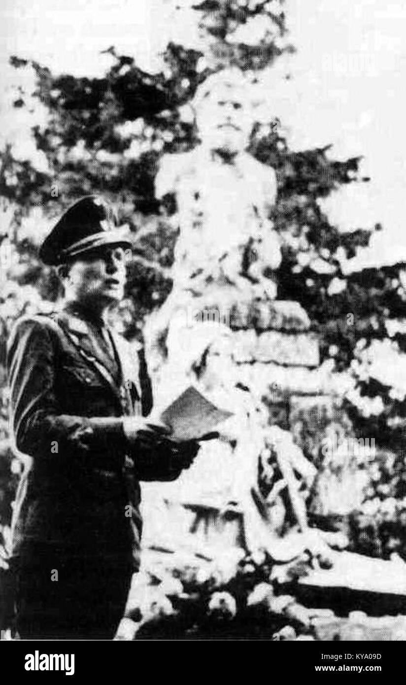 Biographical Reference Photograph and biographical reference for Vinko Nikolić, documenting ...