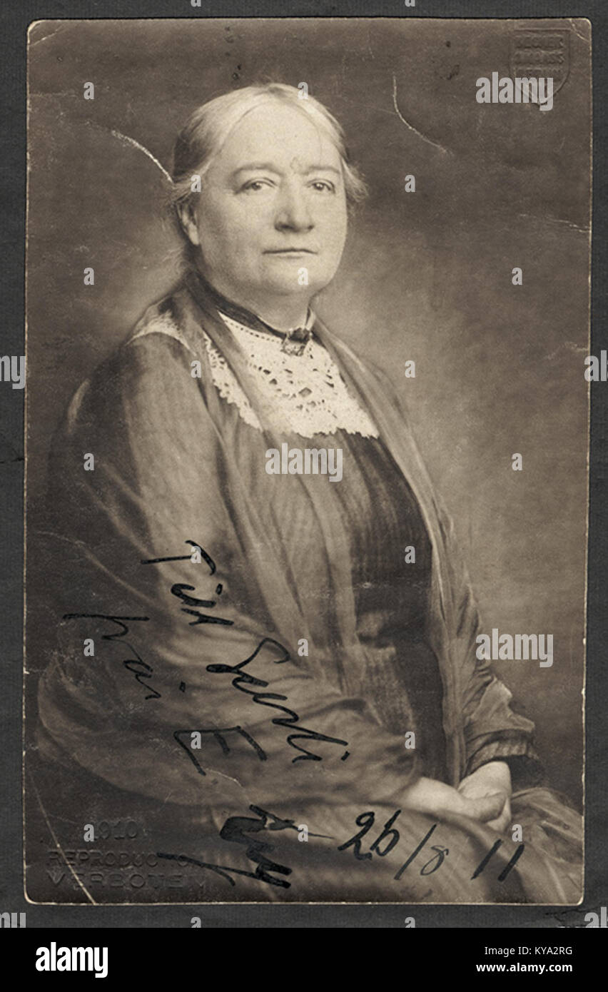 Porträtt av författarinnan Ellen Key (1849 -1926) - Nordiska Museet -  NMA.0055617 Stock Photo - Alamy