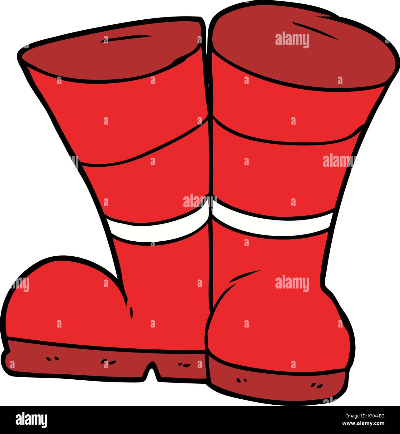wellington boots cartoon Stock Vector Image & Art Alamy