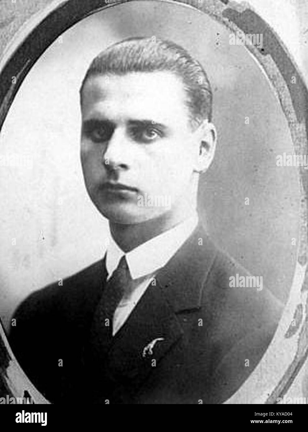 Tadeusz Dmoszyński (1903-1937) Stock Photo