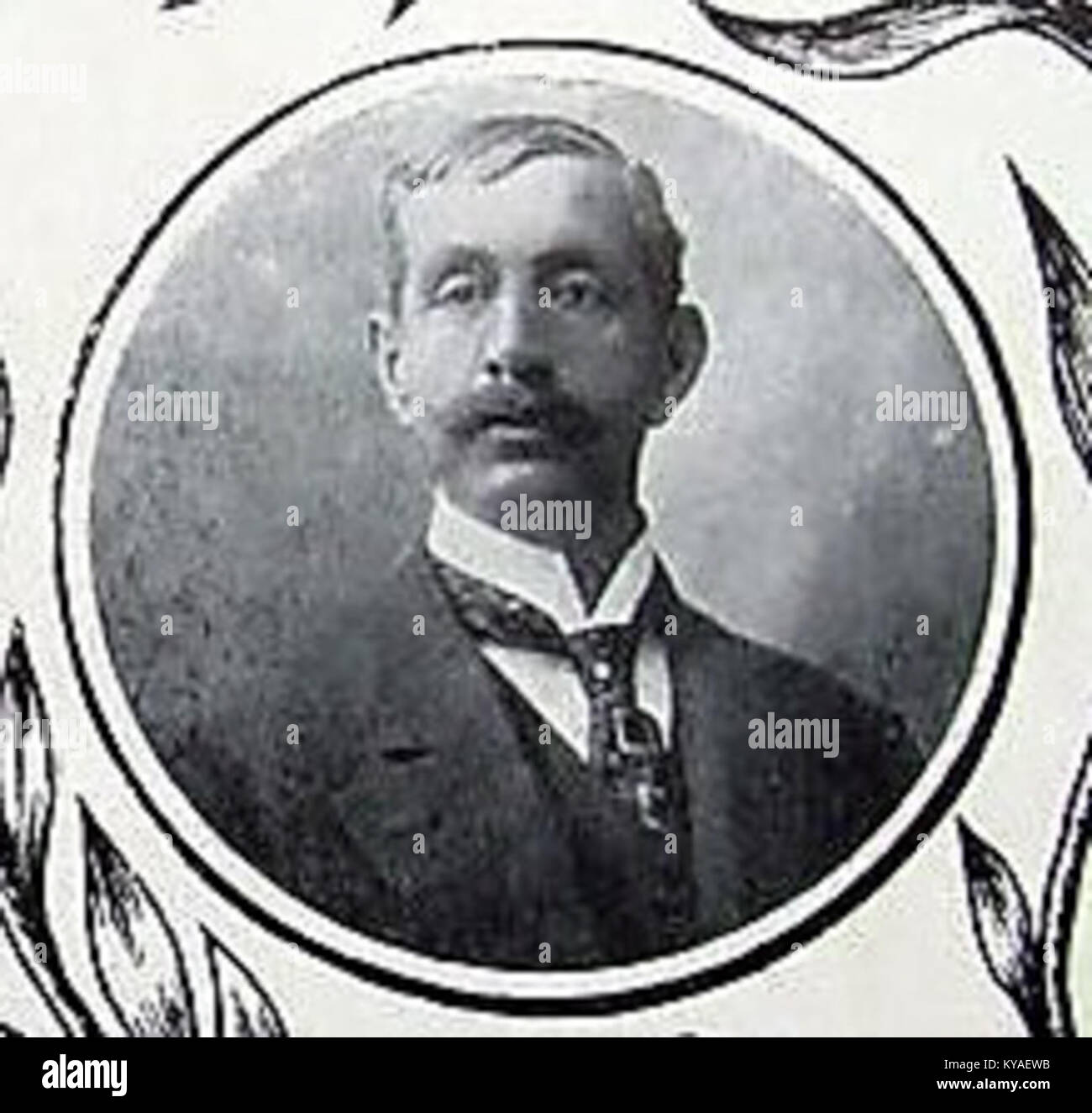 Pedro Nolasco Cruz Vergara , Subsecretario de Guerra y Marina, 1910 Stock Photo