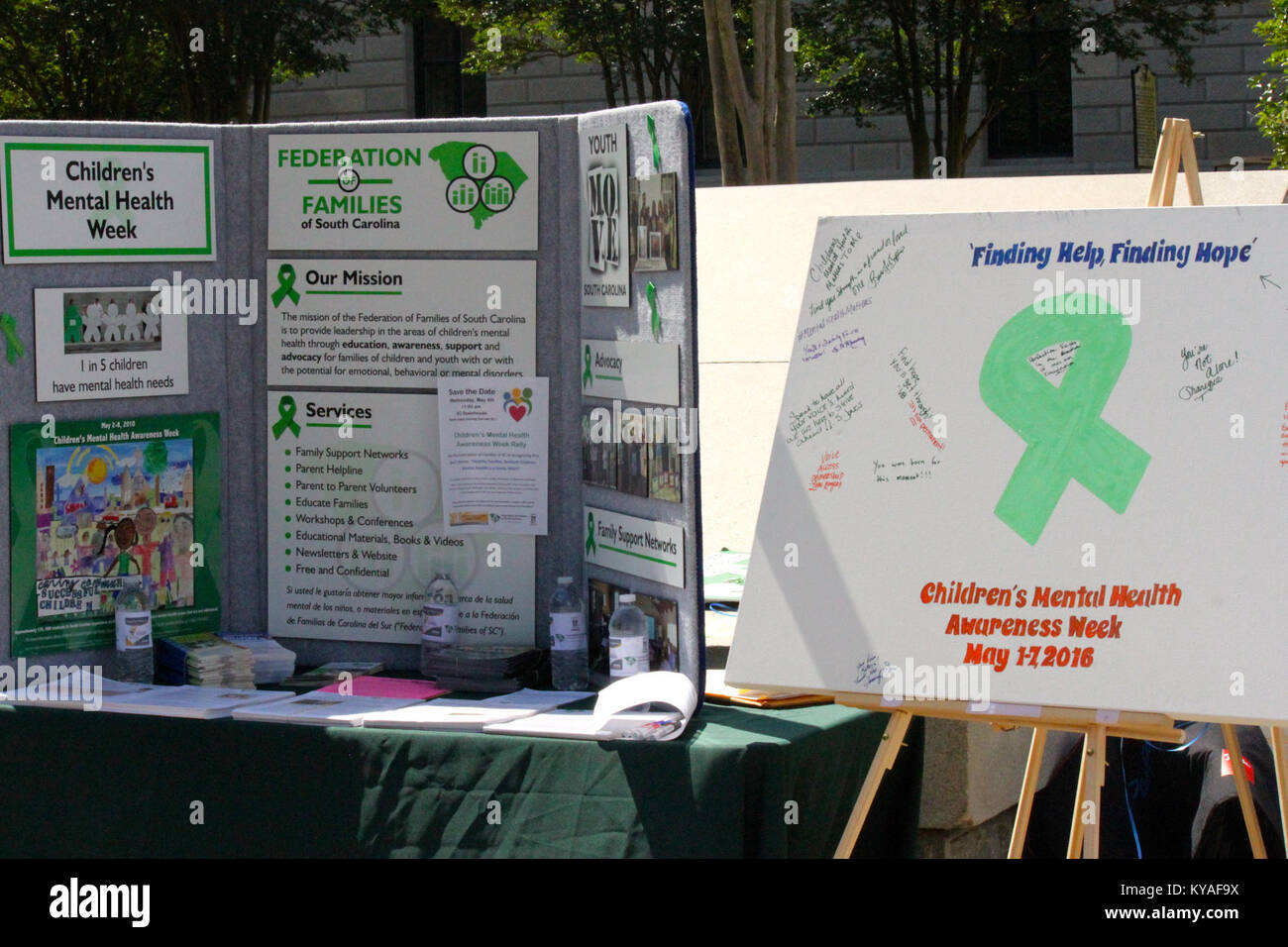Nikki Haley Children’s Mental Health Awareness Week Rally (26814890165) Stock Photo