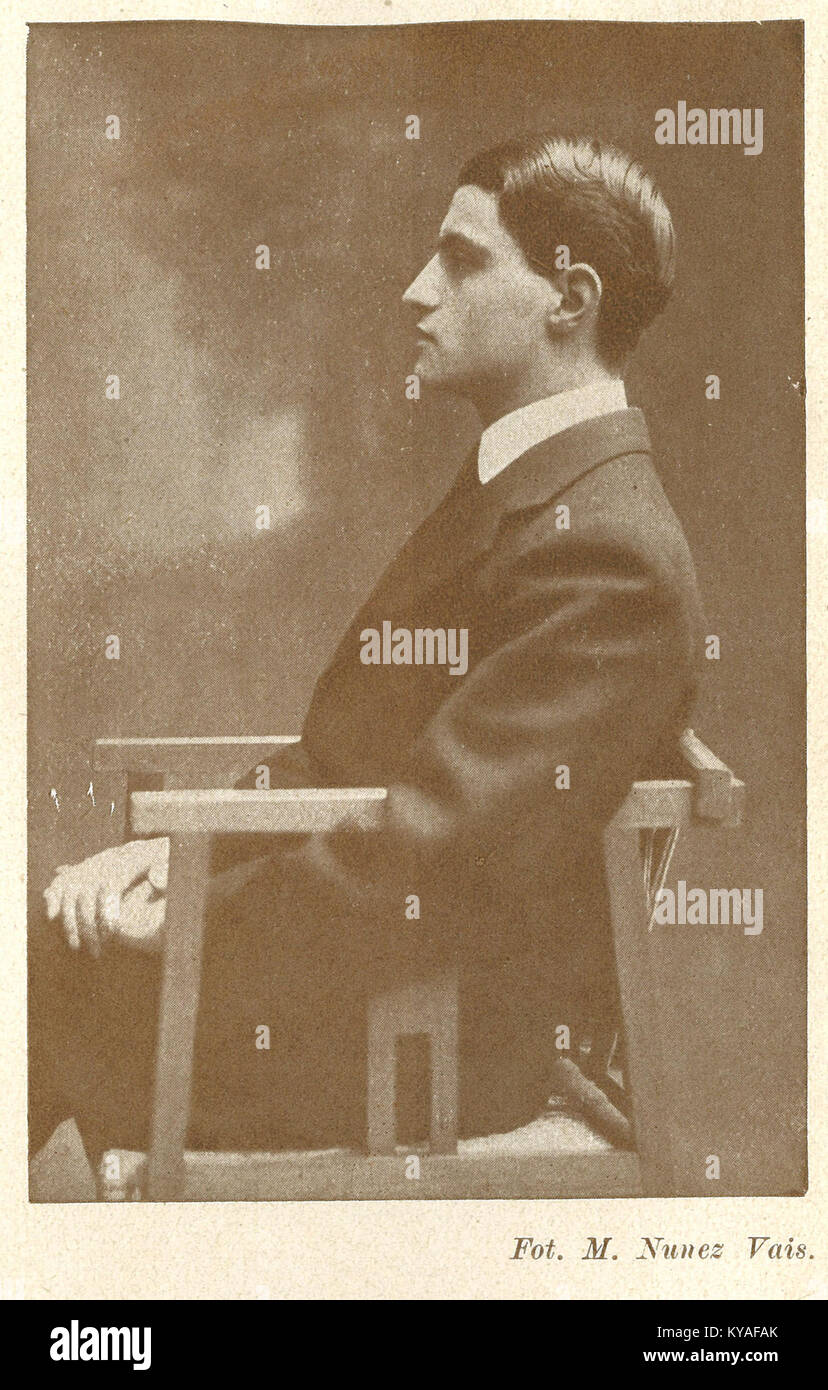 Nunes Vais Giosuè Borsi Colloqui 1916 Stock Photo