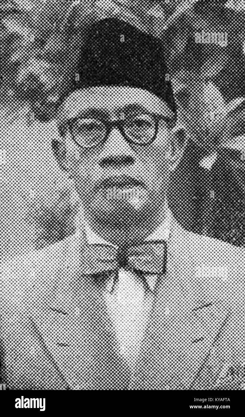 Rm Abikusno Tjokrosujoso Pekan Buku Indonesia 1954 P247 Stock Photo Alamy