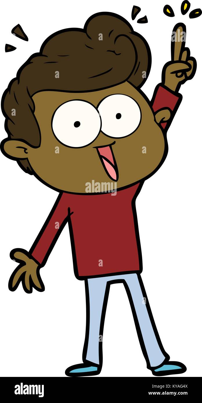 cartoon staring man Stock Vector Image & Art - Alamy