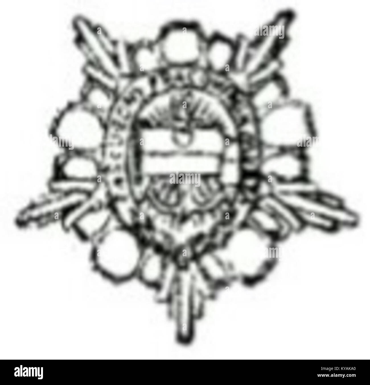 Odznaka honorowa „Zasłużony Pracownik Morza” (wz. 1956) Stock Photo