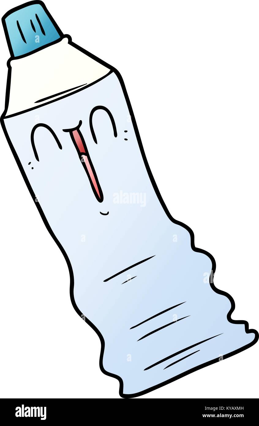 cartoon toothpaste tube Stock Vector Image & Art Alamy
