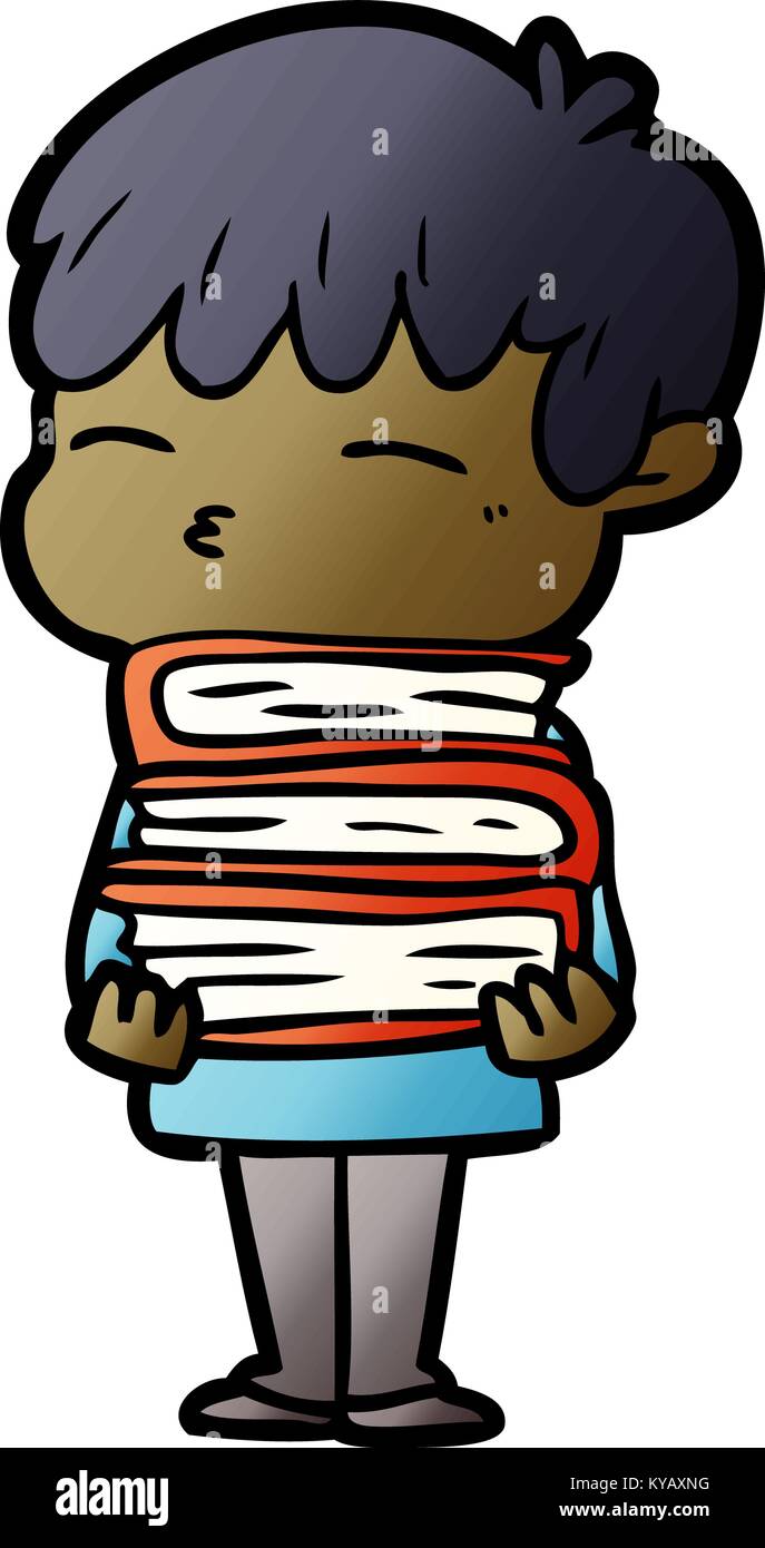 cartoon curious boy Stock Vector Image & Art - Alamy
