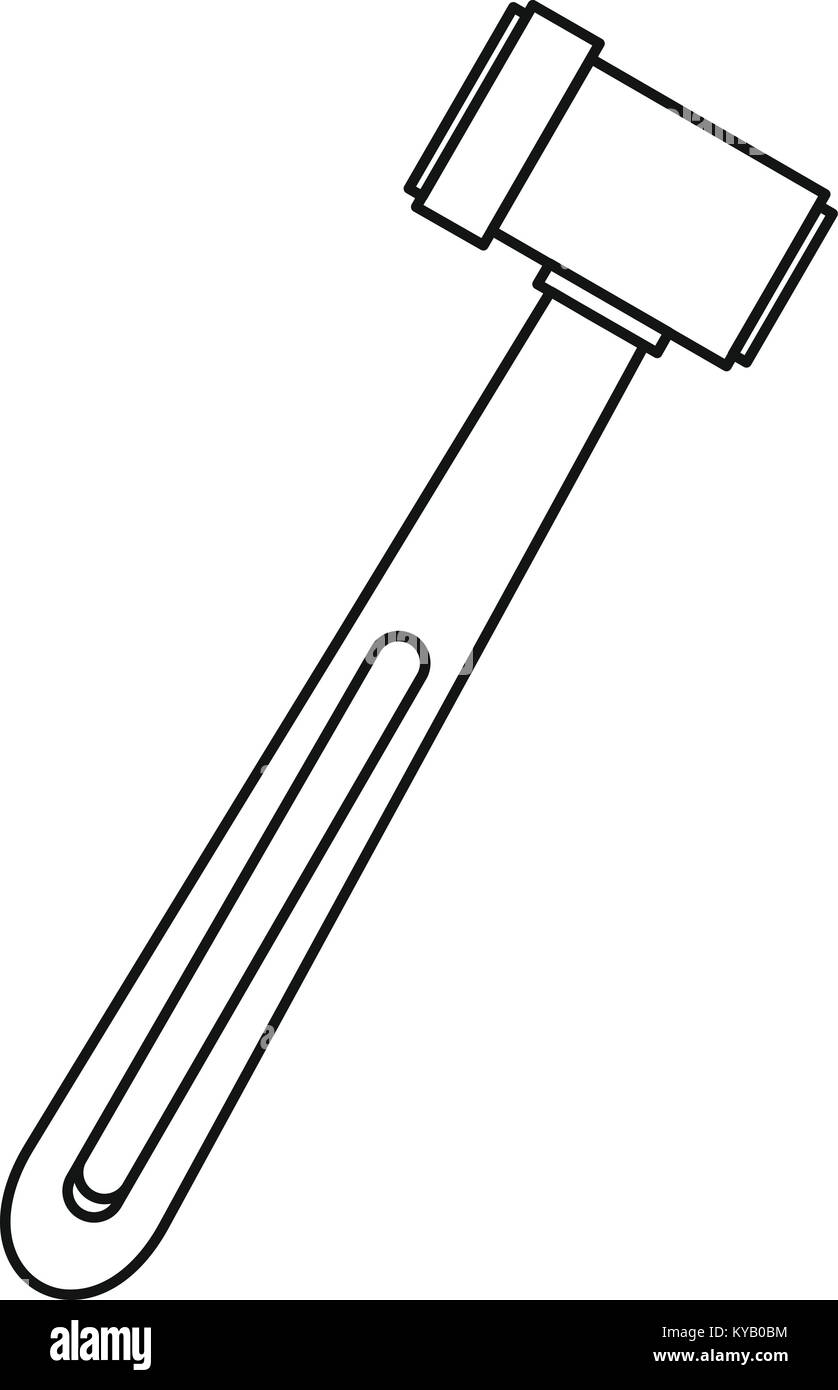 Neurological hammer vector vectors hi-res stock photography and images ...