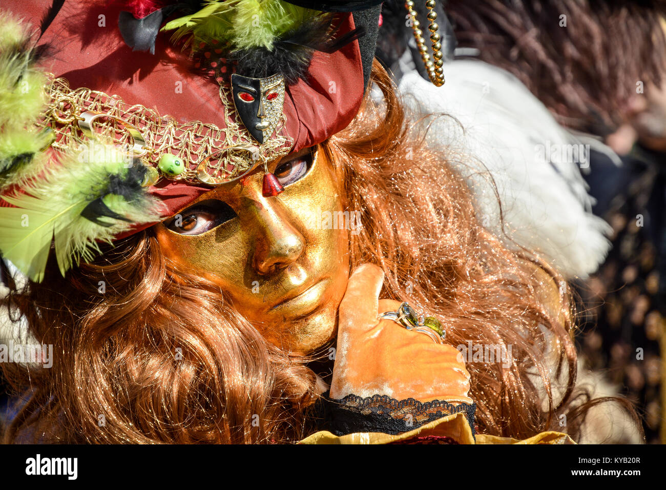 Venice carnival mask hi-res stock photography and images - Alamy