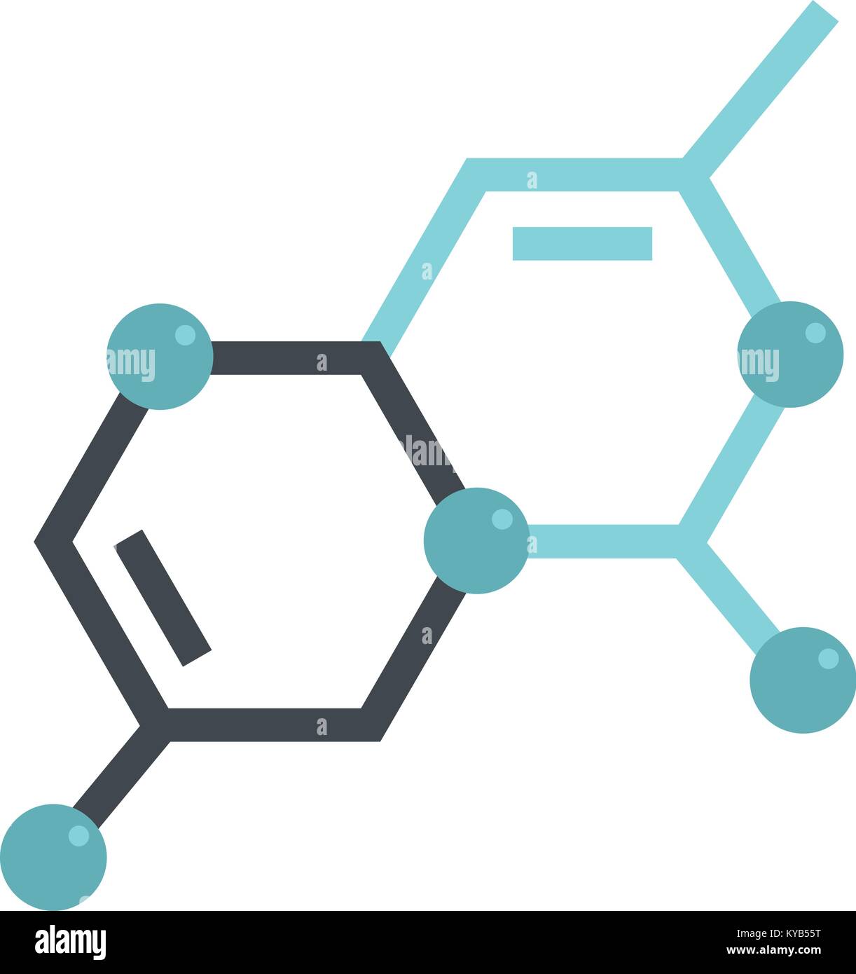 Structure of molecule icon isolated Stock Vector Image & Art - Alamy