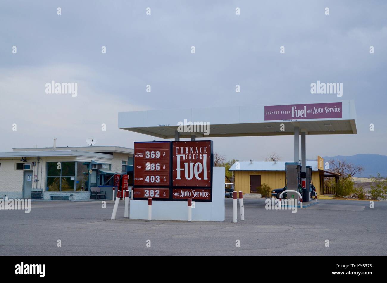 furnace creek gas station and auto service death valley california ...