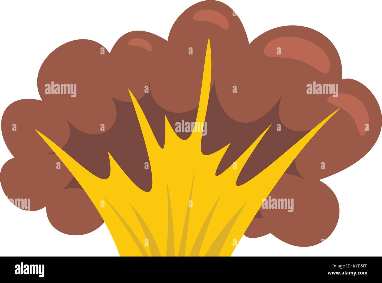 High powered explosion icon isolated Stock Vector Image & Art - Alamy