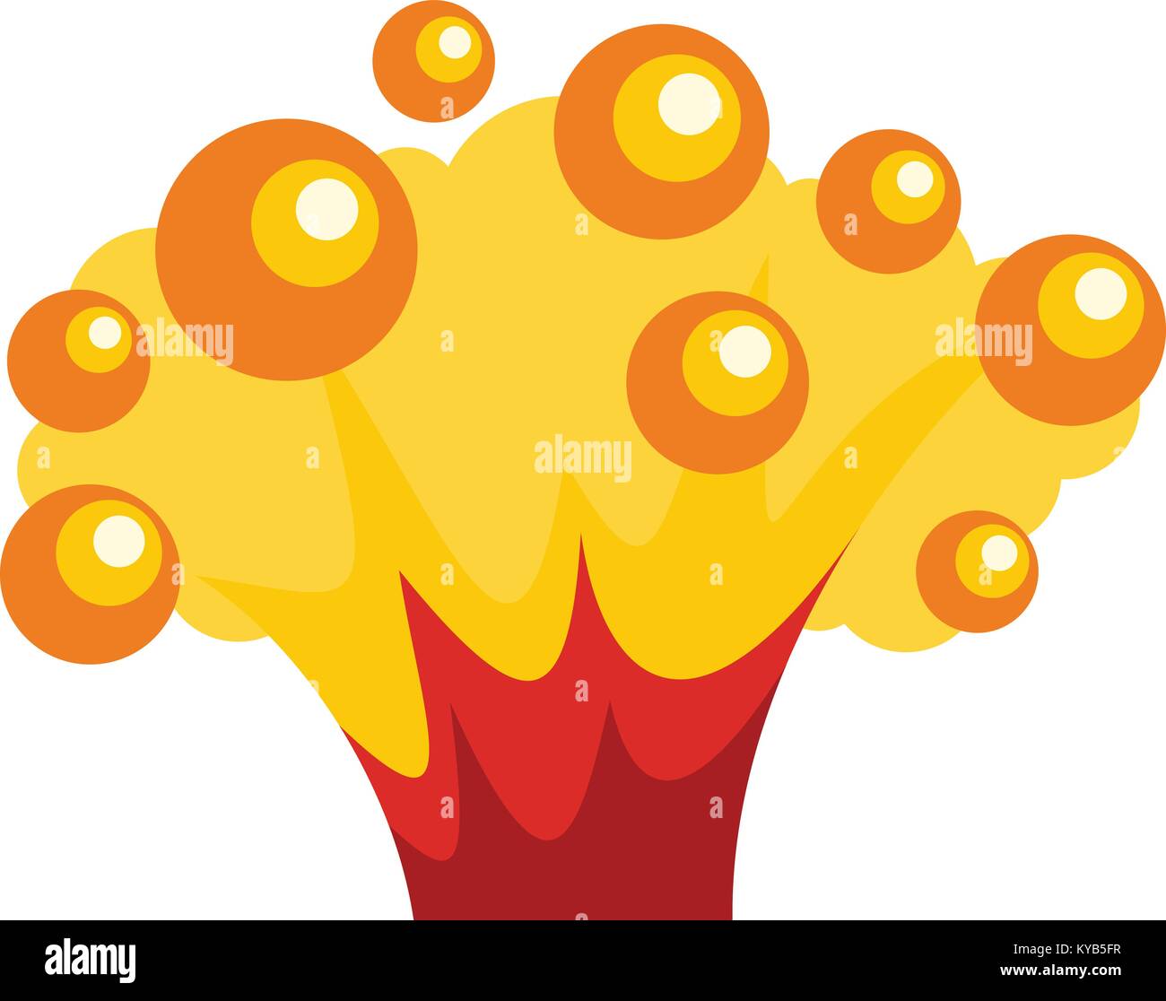 High power explosion icon isolated Stock Vector Image & Art - Alamy