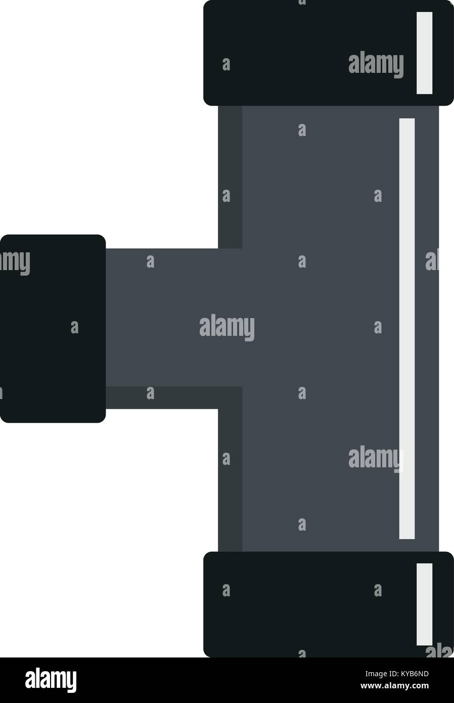 Pvc fitting pipe isolated Stock Vector Images - Alamy