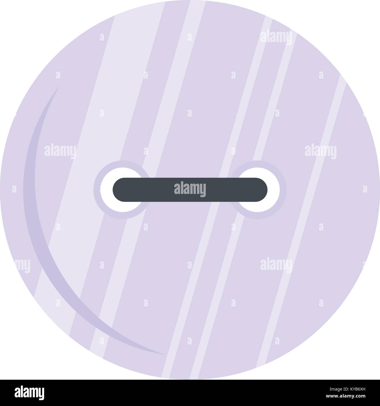 White clothing button icon isolated Stock Vector Image & Art - Alamy