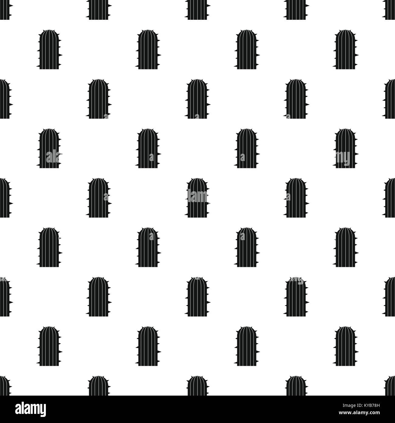 Cactus plant pattern vector Stock Vector Image & Art - Alamy