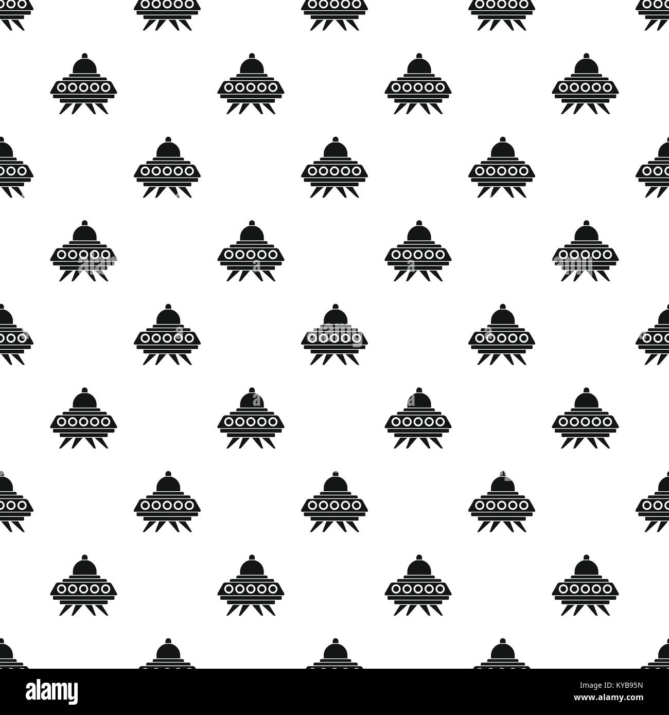 Alien spaceship pattern vector Stock Vector Image & Art - Alamy