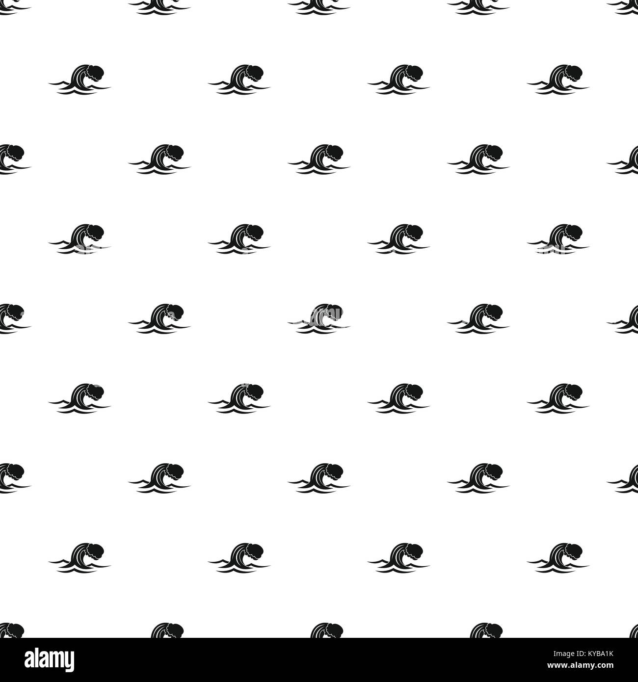 Foamy wave pattern vector Stock Vector Image & Art - Alamy