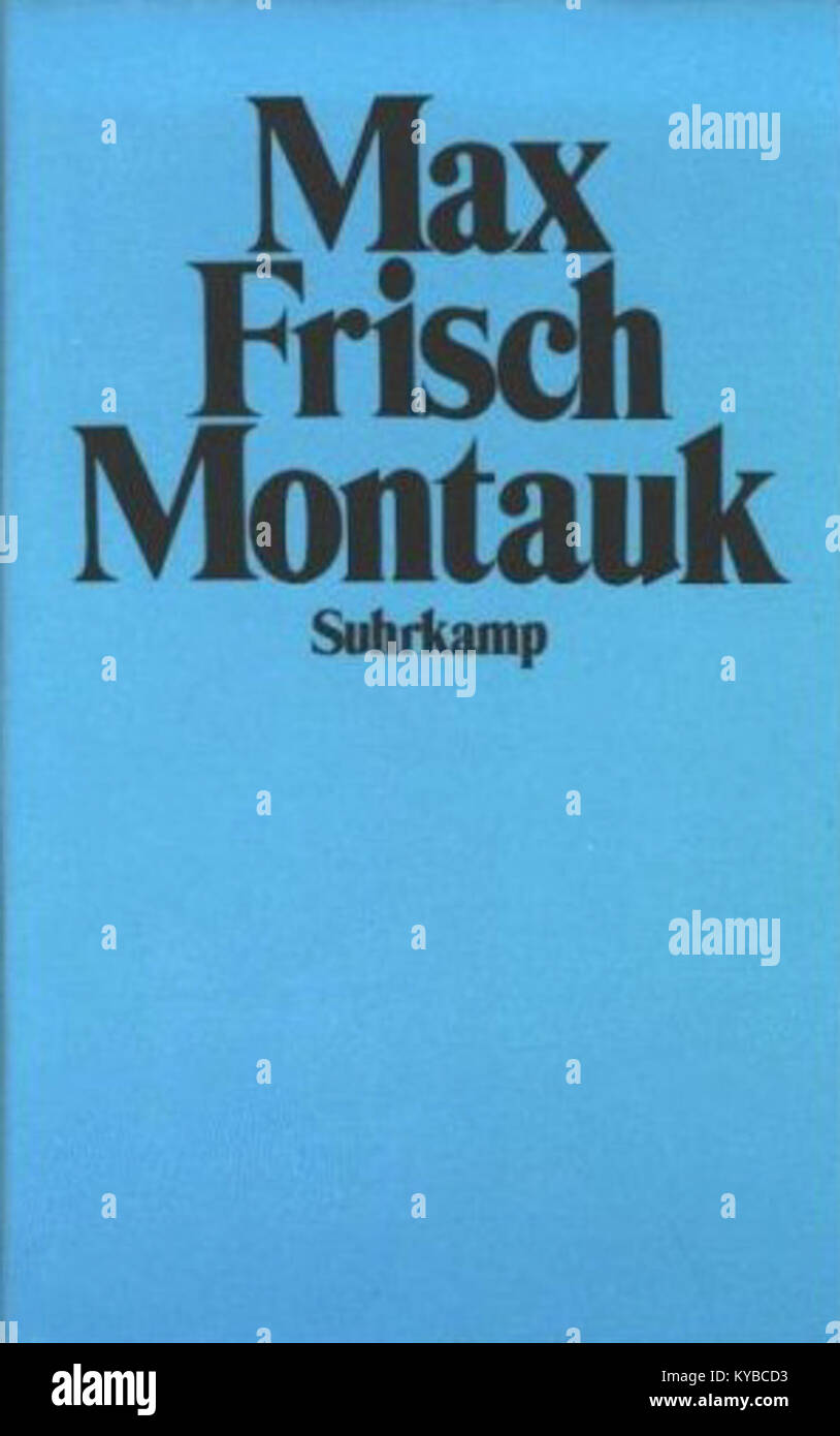 Max Frisch, Montauk 1975 Stock Photo