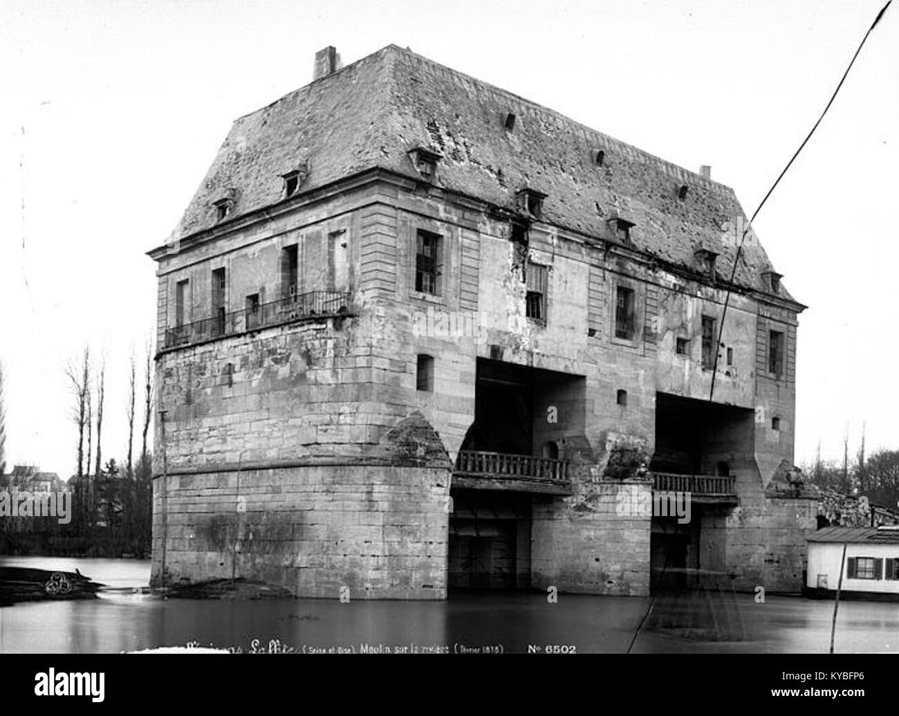 Moulin MaisonsLaffitte Médiathèque de l'architecture et du patrimoine APMH00006502 Stock