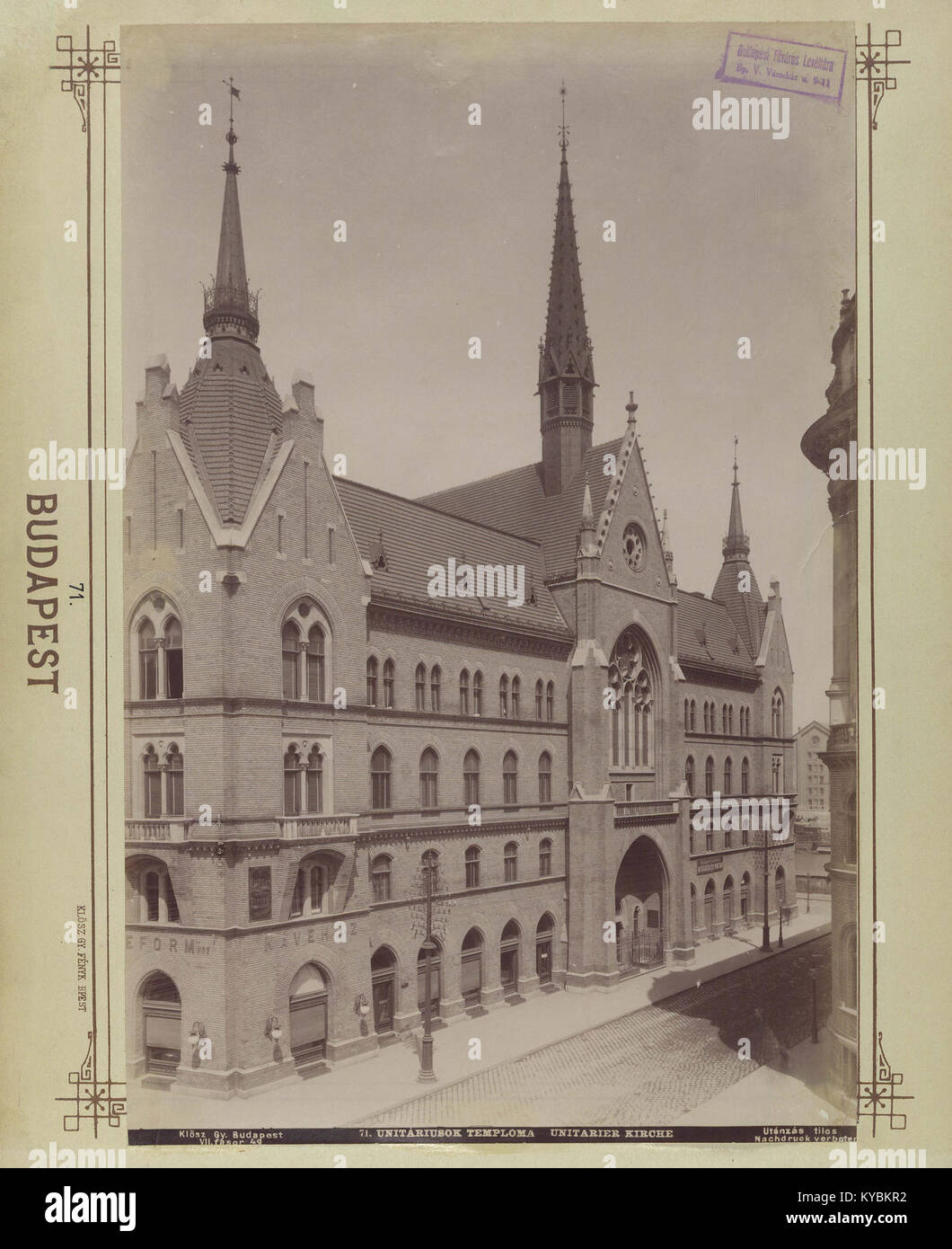Nagy templom utca hires stock photography and images Alamy