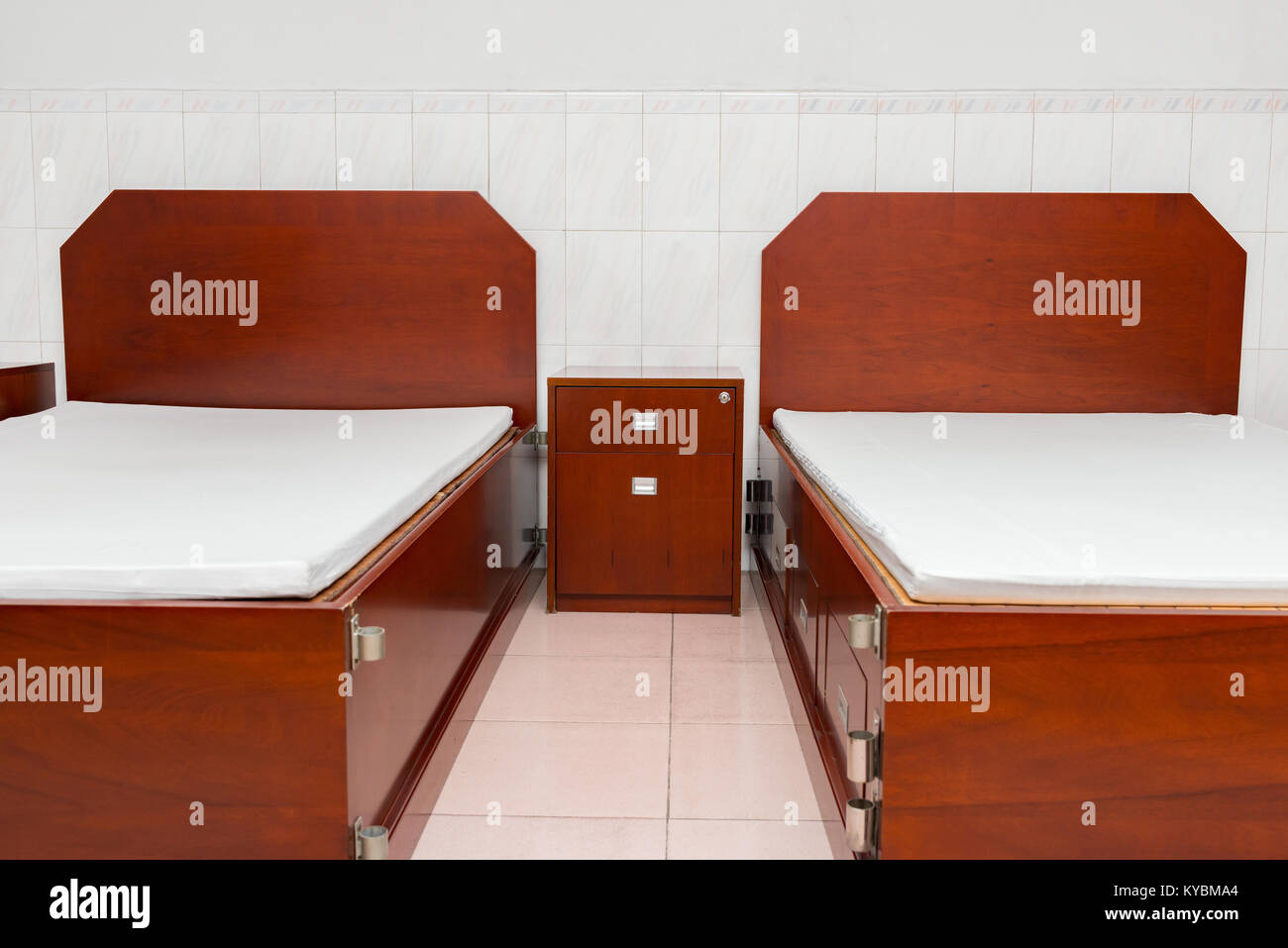 neat and tidy beds for soldiers Stock Photo Alamy