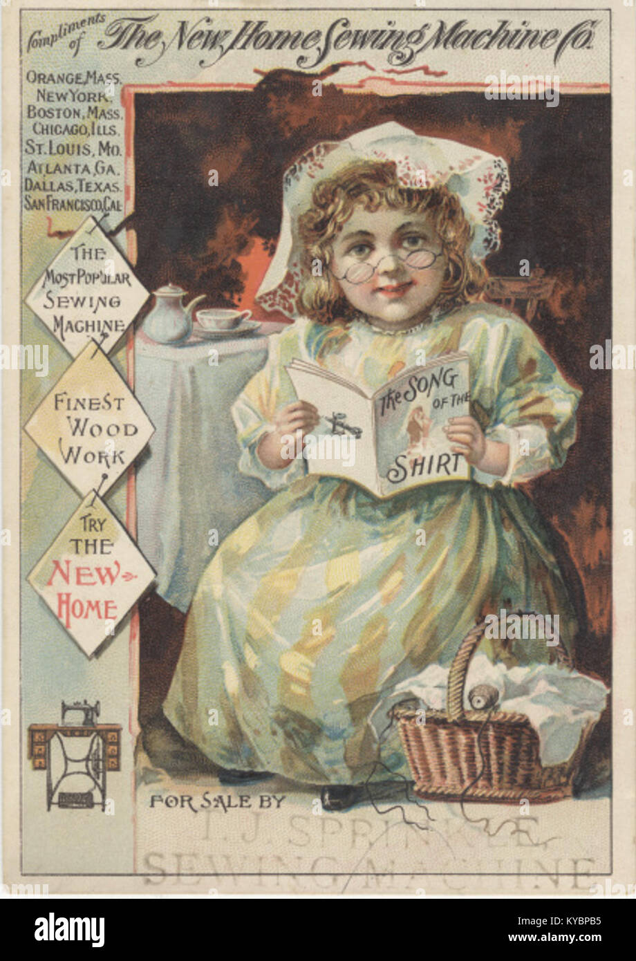 New Home Sewing Machine Co. (3093614944 Stock Photo Alamy