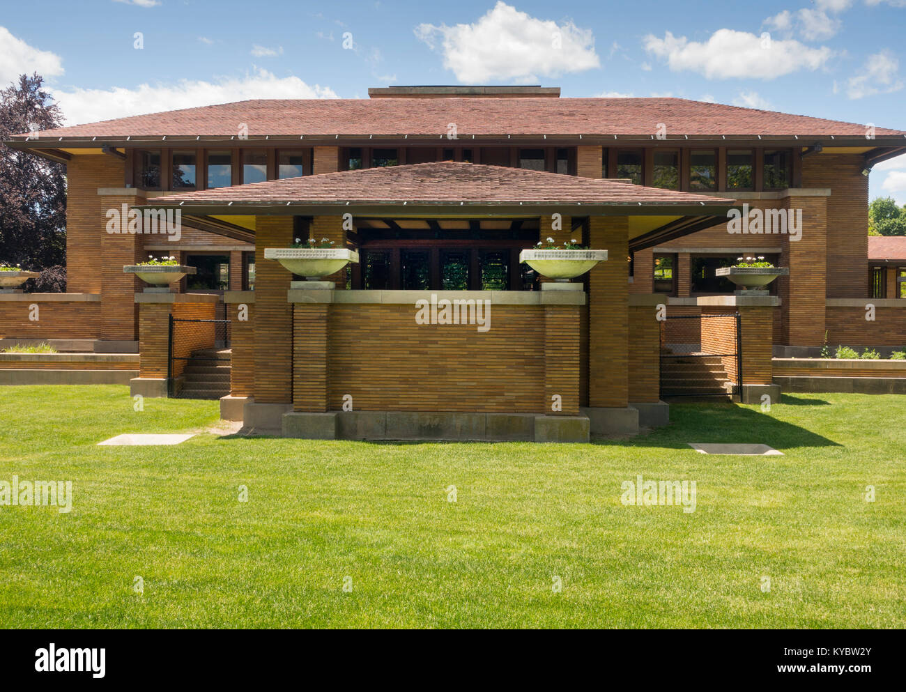 Darwin D Martin house complex Buffalo NY Stock Photo Alamy