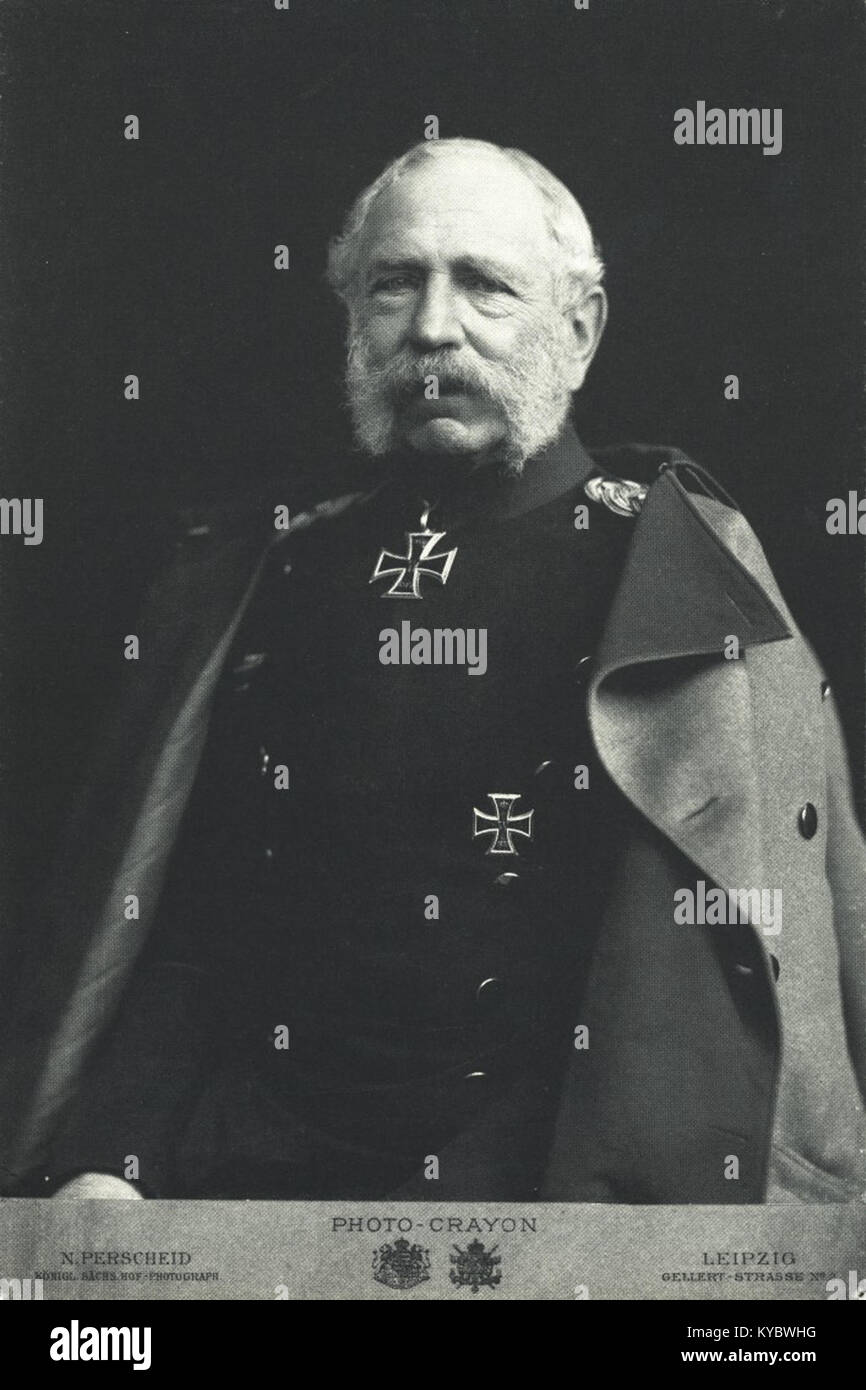Nicola Perscheid - König Albert von Sachsen vor 1902 Stock Photo
