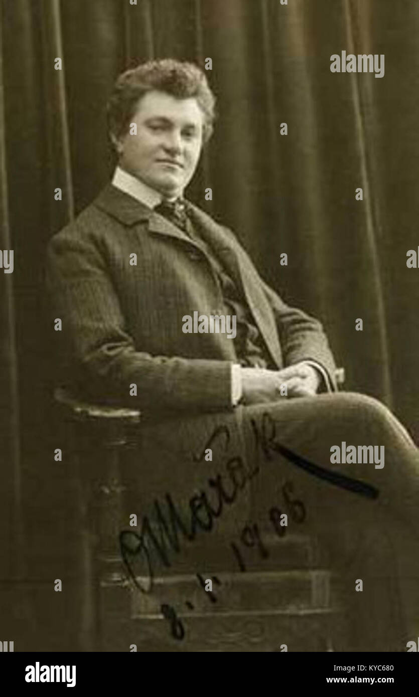 Otakar Mařák (18721939 Stock Photo Alamy