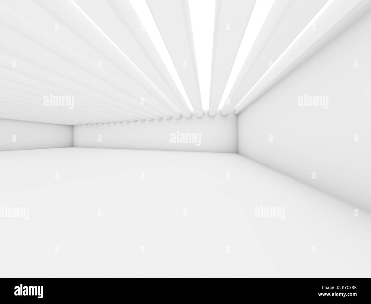 Abstract architecture interior background. 3d rendering Stock Photo - Alamy