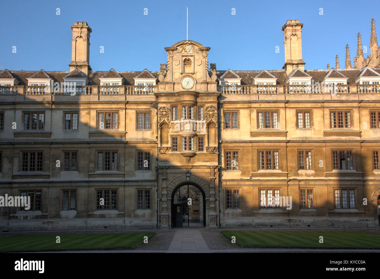 Colleges in Cambridge, England Stock Photo