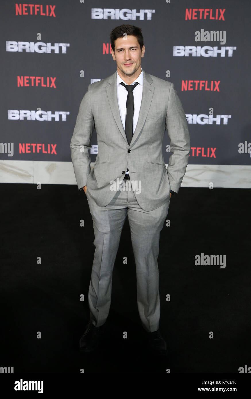 Rodger Brightly Premiere of Netflix's 'Bright' held at the Regency Village Theatre ...